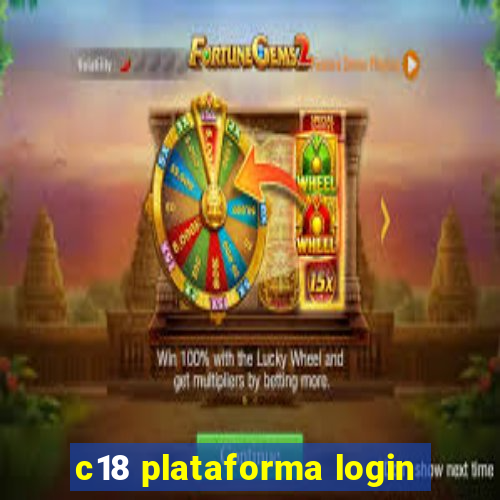 c18 plataforma login